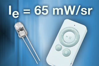 VSLB3940:Vishay新型高性能3mm紅外發射器