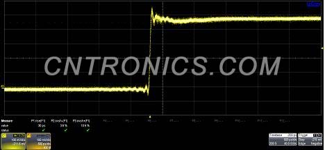 圖7 Eye mode階躍響應實測測量結果