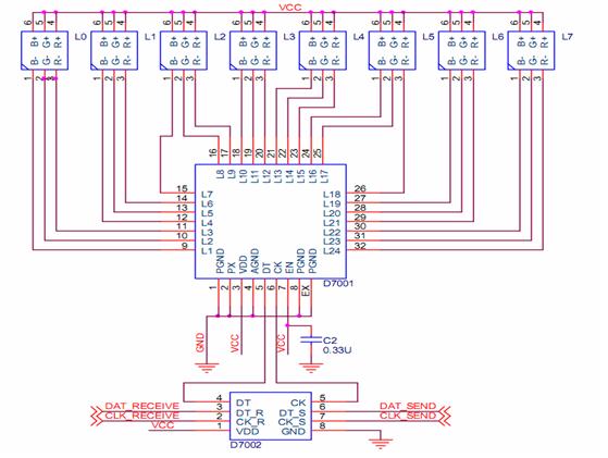 D7001/7002的典型應用電路圖