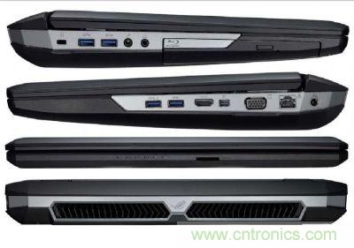 圖1:華碩新款高階筆記本電腦,預(yù)計(jì)搭載Thunderbolt高速傳輸接口