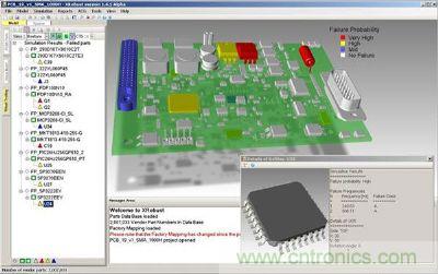 圖3:可以在數小時內完成振蕩、震動和溫度循環(huán)故障分析