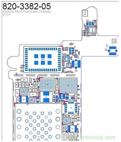 iPhone屏幕元件尺寸要變大?【附5S邏輯主版圖】