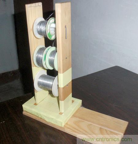 成本幾乎為零，三層錫絲架DIY