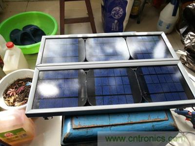 手工打造太陽能充電照明系統:點亮LED給手機充電