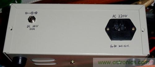 DIY穩壓電源:尾部圖解