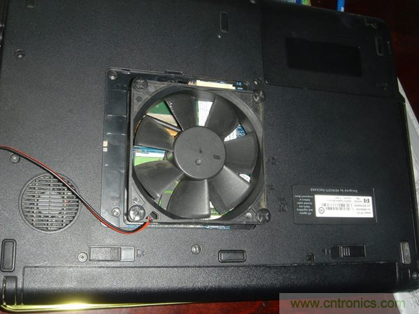 月餅盒DIY:自制筆記本散熱風扇