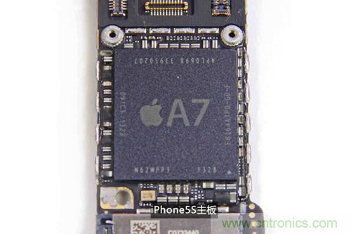 土豪金iPhone 5S拆解：內部結構升級，維修難度增加