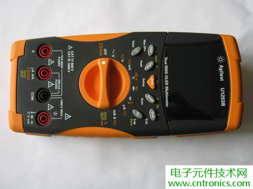 拆全球首款!安捷倫OLED手持式數字萬用表拆解