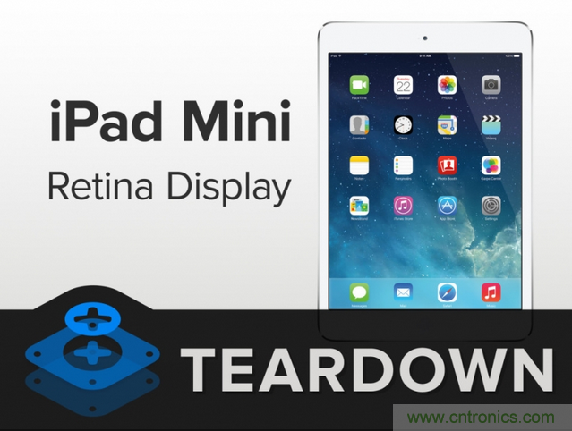 蘋果iPad mini 2拆解:維修難度也升級