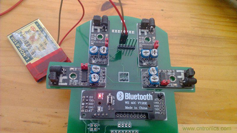 牛人力作！PCB版藍牙智能小車DIY