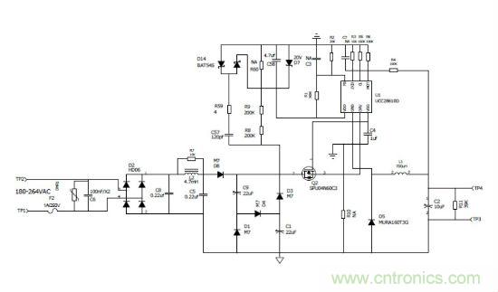 無須反饋!簡單高效的LED驅動電源設計