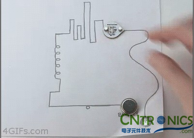 大開眼界,一支可以畫電路板的筆!