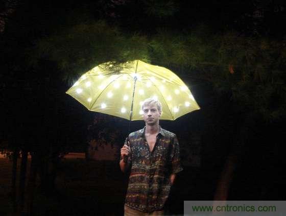 創(chuàng)意DIY！送女朋友的絕妙禮物，LED星光傘！