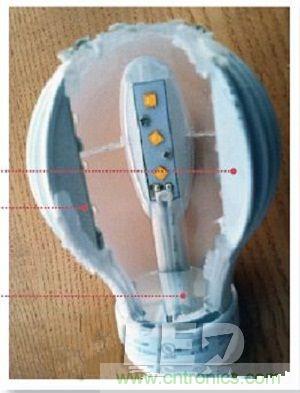 曝拆：非隔離驅動器LED燈泡“大揭秘”