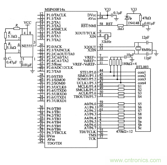 一款單片機(jī)熱門電阻溫度測量系統(tǒng)電路的設(shè)計(jì)