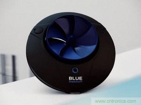 圖4:Blue Freedom是一種“微型水力發電廠”,能用利用流動的水來為便攜設備充電。