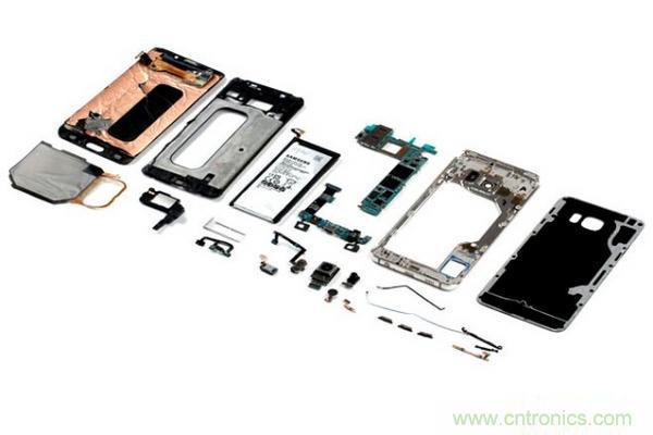 三星S6 Edge+拆解:比S6 Edge加在哪里?