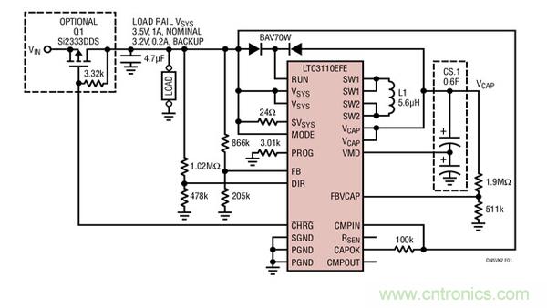 雙向 DC/DC 穩(wěn)壓器和超級電容器充電器設(shè)計要點(diǎn)