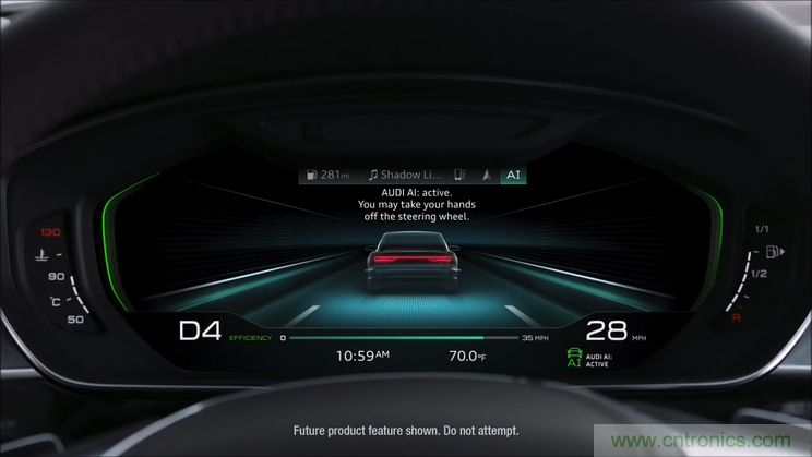 首款 L3級別車輛誕生，詳解A8技術圖譜