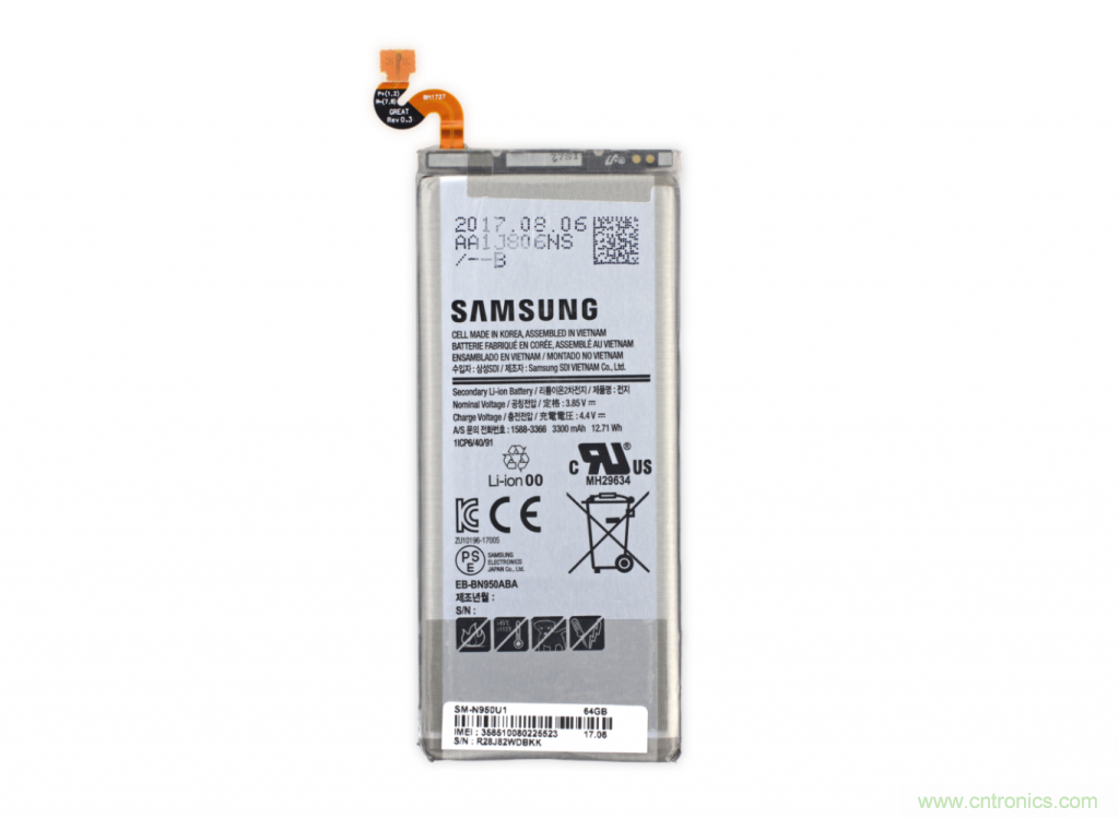 三星Note 8拆解,模塊化+分離式設計成趨勢?