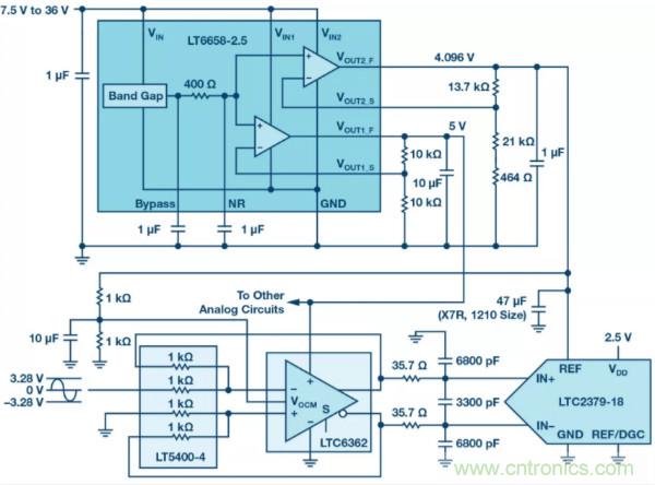 可驅動電流的高精度基準電壓源，它是這樣的……