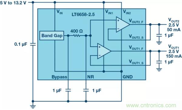 可驅動電流的高精度基準電壓源，它是這樣的……