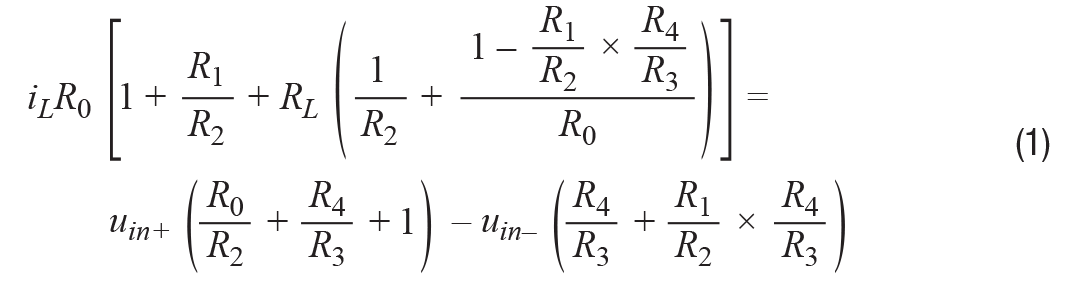 高精度、快速建立的大電流源