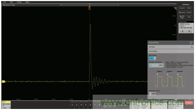 【360度看新一代示波器】系列之四:最大化內存使用率且保證波形細節