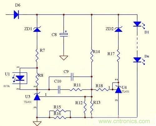 LED驅動電源:3個電路巧妙利用TL431來恒流!