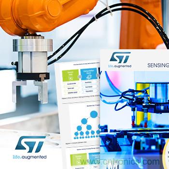 貿(mào)澤攜手ST推出全新電子書(shū)，帶你探索工業(yè)傳感解決方案