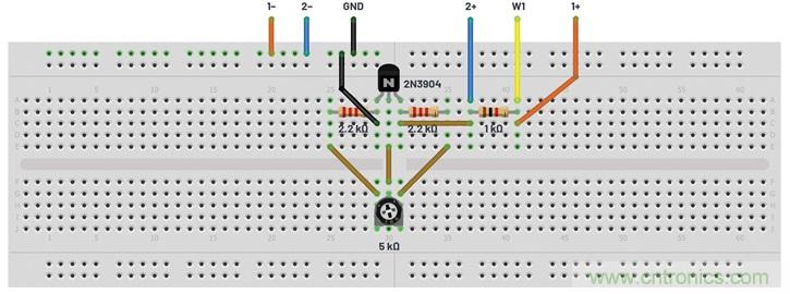 將BJT連接為二極管