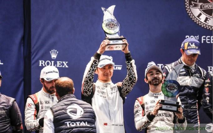 十年相伴，貿(mào)澤電子力挺董荷斌征戰(zhàn)2020，祝賀再登WEC獎臺