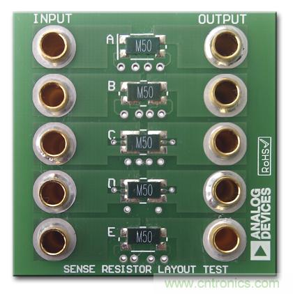 改進低值分流電阻的焊盤布局，優(yōu)化高電流檢測精度