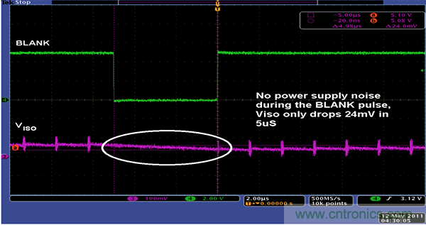 利用isoPower器件屏蔽電源,從而提高精度
