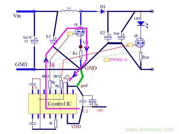 非隔離IC控制器系統的PCB設計分析 非隔離IC控制器系統的PCB設計分析