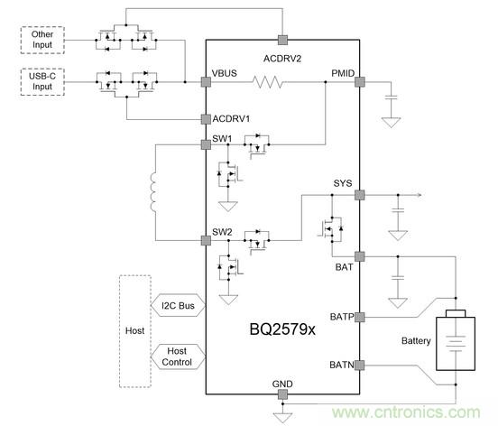 Buck-Boost集成電路提供更快的充電速度，更長的電池壽命