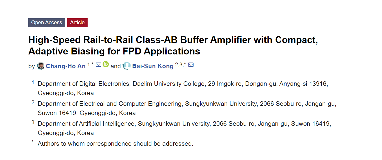 新型Class-AB緩沖放大器,適用于FPD應用