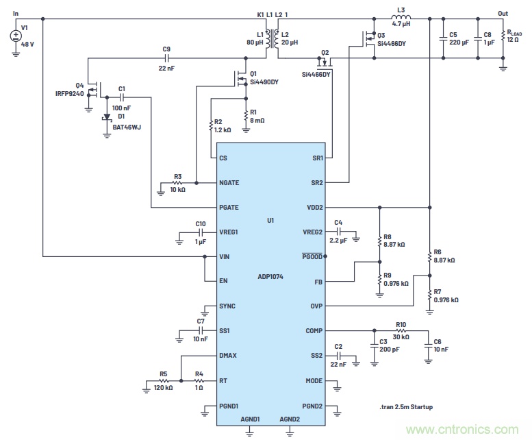 反激式轉換器達到極限,應該如何處理? 反激式轉換器達到極限,應該如何處理?