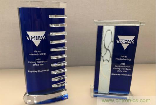 實(shí)現(xiàn)合作共贏!Digi-Key斬獲Vishay頒發(fā)的兩項(xiàng)大獎(jiǎng)
