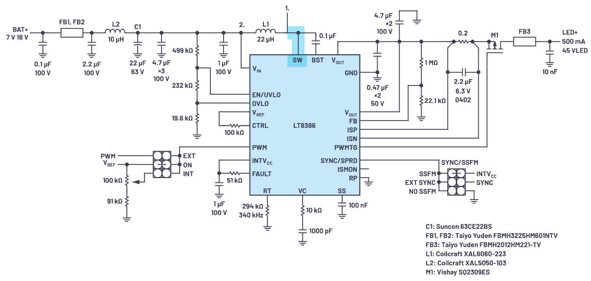 SMPS電感的安裝方向會影響輻射嗎?