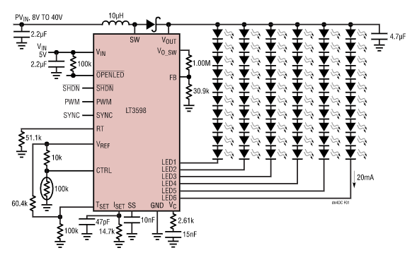 快來看看,這款器件如何降低LCD LED背光源的成本和復雜性 快來看看,這款器件如何降低LCD LED背光源的成本和復雜性