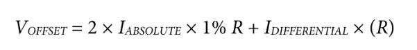 計算集成斬波放大器的ADC失調誤差和輸入阻抗 計算集成斬波放大器的ADC失調誤差和輸入阻抗