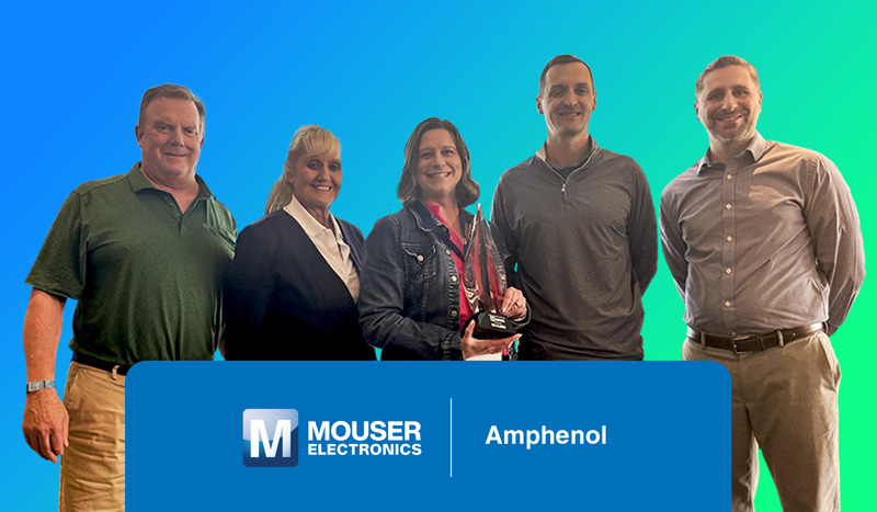 權(quán)威認證!貿(mào)澤電子斬獲Amphenol SV Microwave全球代理商年度大獎 權(quán)威認證!貿(mào)澤電子斬獲Amphenol SV Microwave全球代理商年度大獎