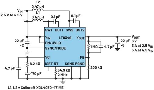 單芯片干翻傳統(tǒng)方案!兩相升壓轉(zhuǎn)換器如何將低壓大功率密度拉滿? 單芯片干翻傳統(tǒng)方案!兩相升壓轉(zhuǎn)換器如何將低壓大功率密度拉滿?