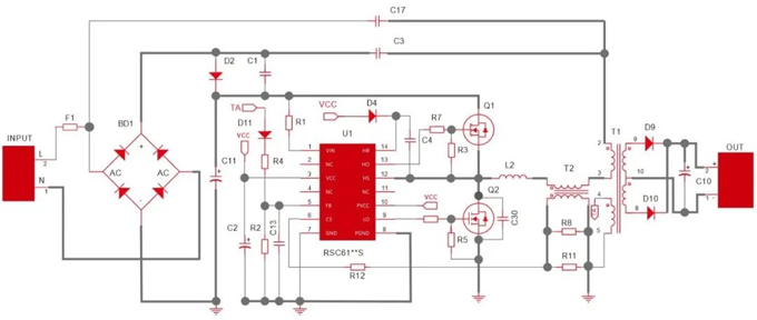 RS瑞森半導體-PCB LAYOUT中ESD的對策與LLC方案關鍵物料選型分享 RS瑞森半導體-PCB LAYOUT中ESD的對策與LLC方案關鍵物料選型分享
