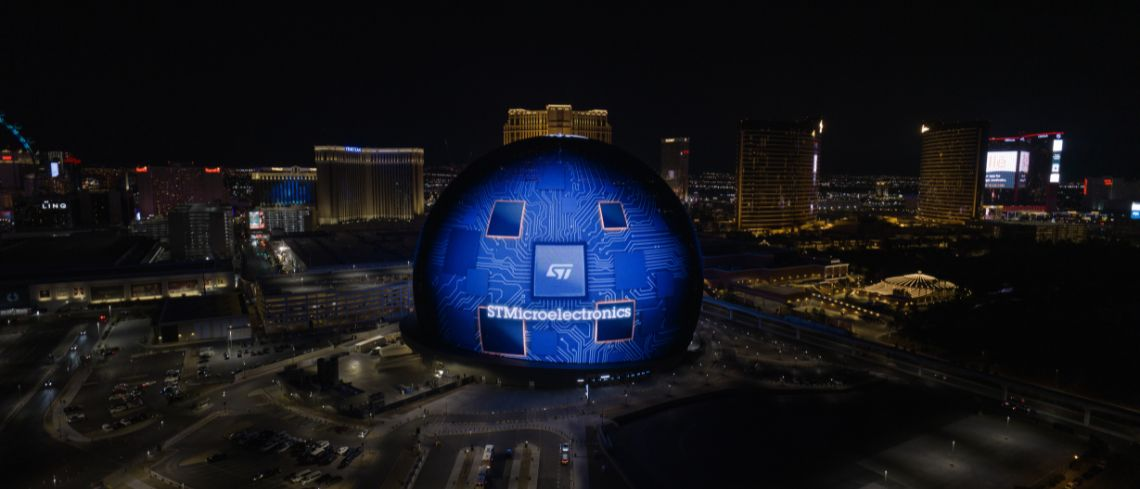 意法半導體超級傳感器助Sphere打造沉浸式體驗,開啟全新電影時代 意法半導體超級傳感器助Sphere打造沉浸式體驗,開啟全新電影時代