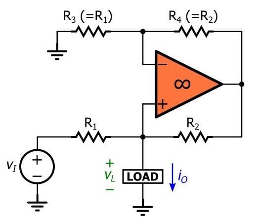 如何設(shè)計(jì)簡單的電壓控制雙向電流源